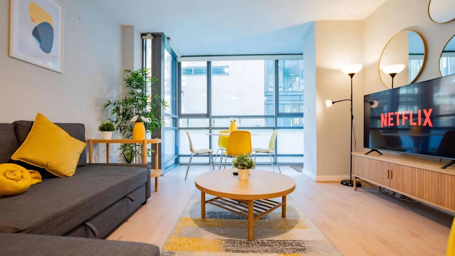 דירה Bright & Modern Dublin City Stay