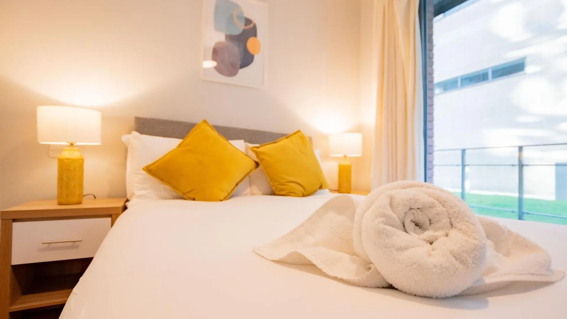 דירה Bright & Modern Dublin City Stay אירלנד